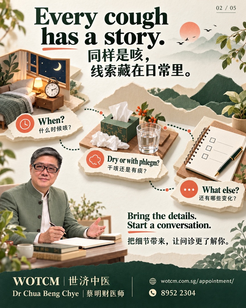 Every cough has a story. / 同样是咳,线索藏在日常里。