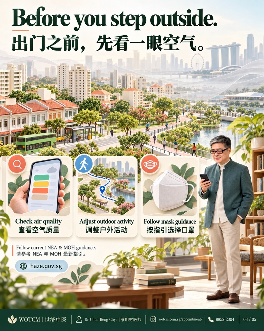 Before you step outside. / 出门之前,先看一眼空气。